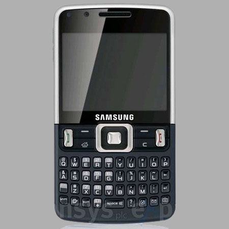 Samsung C6625: вид спереди